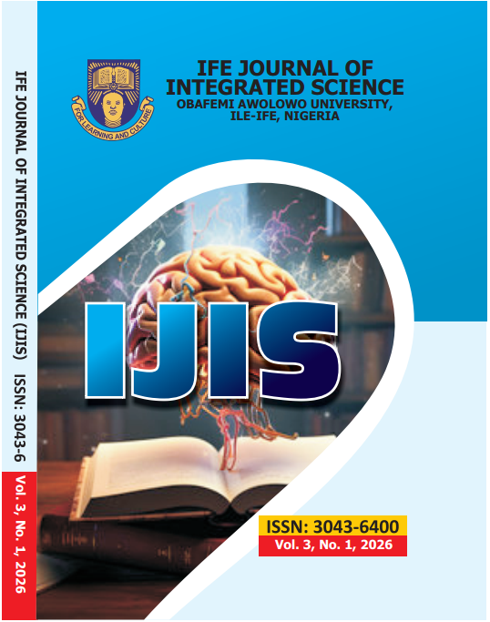 					View Vol. 3 No. 1 (2026): Ife Journal of Integrated Science
				